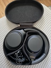 Sony WH-1000XM4 Wireless Overhead Headphones Black, Premium Noise Canceling