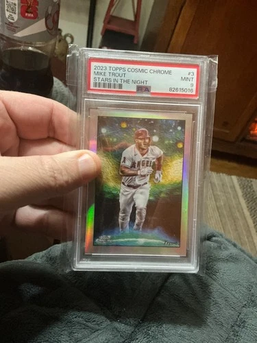 2023 Topps Cosmic Chrome - Stars in the Night Mike Trout #STN-3