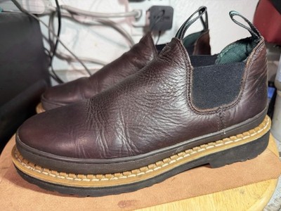 Georgia Boot Romeo Soft Toe Boot Brown Leather Mens Size  display picture 3