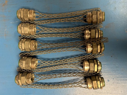 BOX70 Pass & Seymour Kellems 1" Strain Relief Connector (lot of 10) .70-.97 Dia
