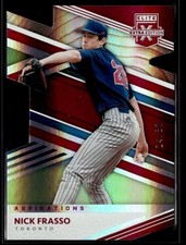 2020 Elite Extra Edition Aspirations Die Cut Nick Frasso 14/32 Blue Jays #112
