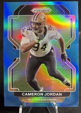 2021 Panini Prizm - Cameron Jordan #306 Blue Prizm