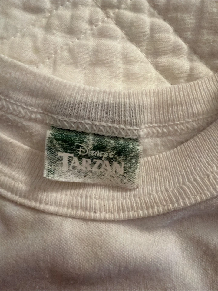 罕见泰山迪士尼 90 年代棉 PJ 套装 — 第 2/4 张图片