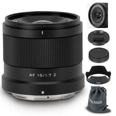 VILTROX 15mm F1.7 APS-C Ultra Wide Angle Autofocus Lens for Nikon Z-Mount Camera