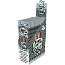 Double Platinum Wraps - Zero Flavor Wraps - 25 Pouches (2 Per Pack)