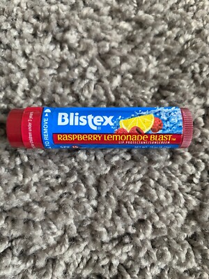 Blistex Raspberry Lemonade Blast Refreshing Fruit Lip Balm With SPF 15 Sunscreen