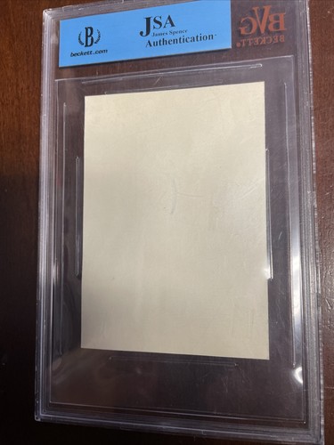 NY Yankee ROGER MARIS Signed Autographed Baseball 3"x 4.25”Index Card JSA X58327 - Picture 2 of 3
