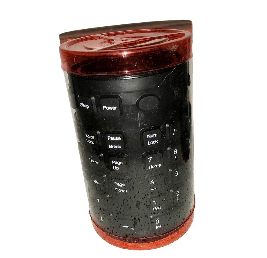 Roll-Up Computer Keyboard - Wind & Water Resistant Keyboard 