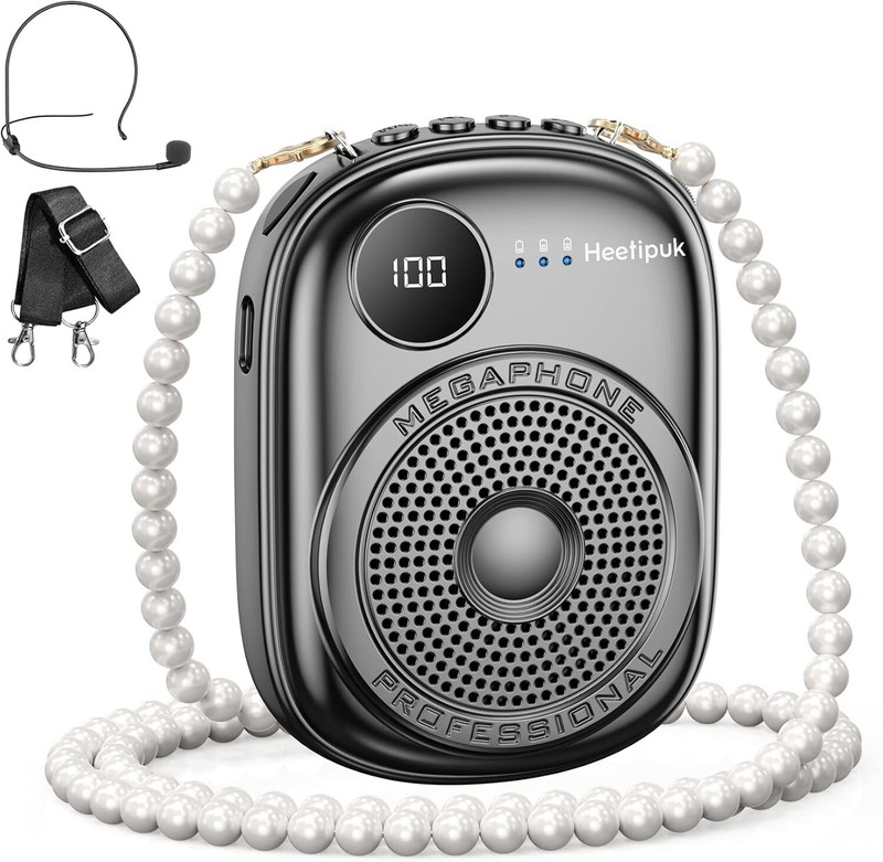 Portable Voice Amplifier Wired Microphone and Speaker,PA System Voice Amplifier