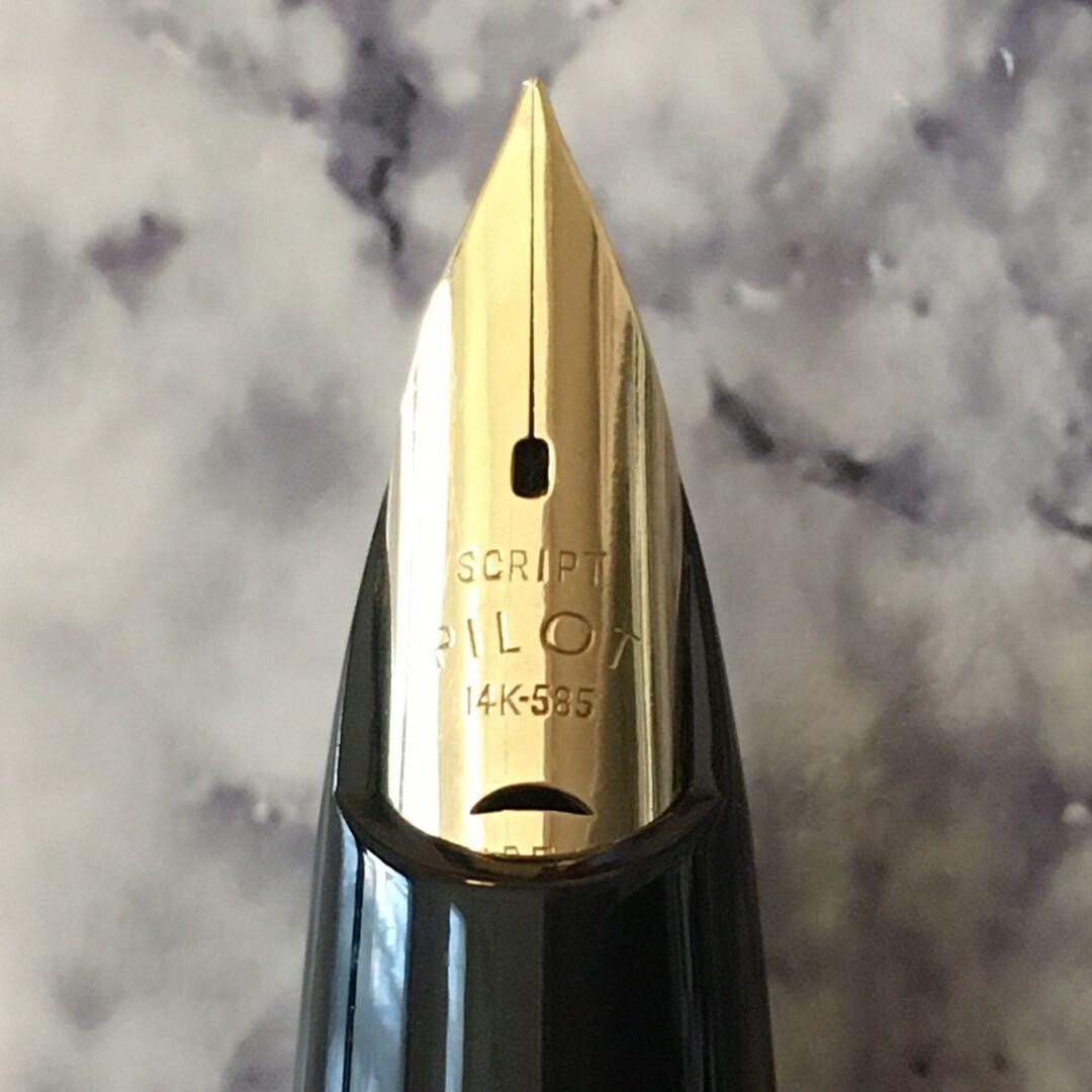 526 オーバーホール済み パイロット ロング PILOT E 14k