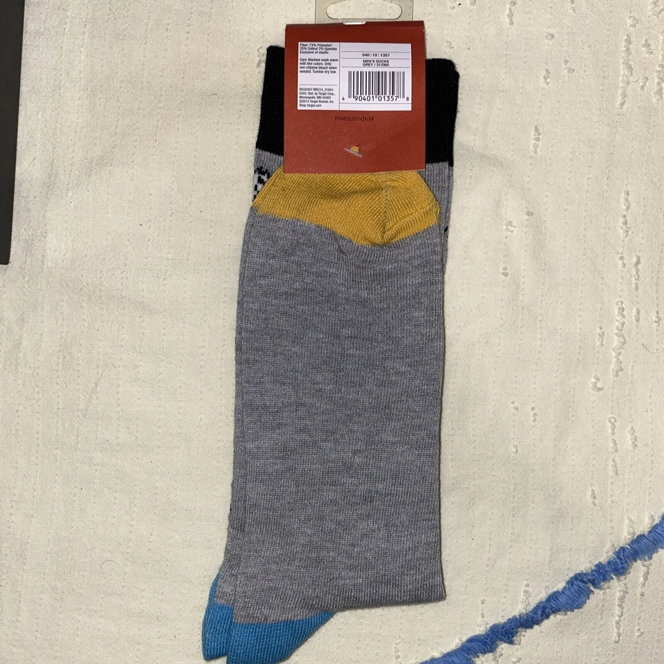 Calcetines Mossimo Crew talla 8-12 calcetines de pantorrilla cebra Foto 2 de 2