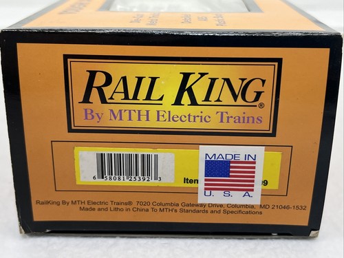 MTH Railking Custom Penn State 2014 Nittany Lions White Boxcar O Gauge New PSU - Picture 16 of 16