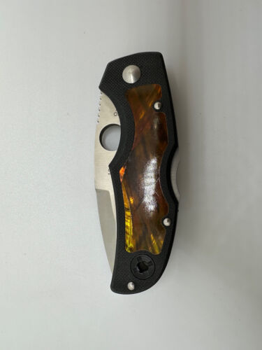Neu Spyderco/Native 5/Wurzelbier Inlay G10/440V/C41GPSI/Auslauf selten - Bild 2 von 13