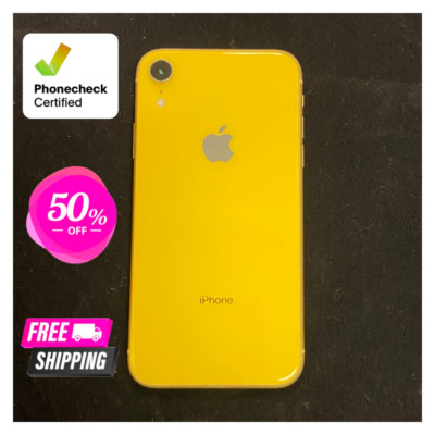 Apple iPhone XR イエロー 箱付き Apple iPhone XR 64GB Unlocked Verizon Red, Black, Blue
