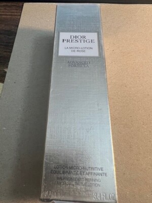 Dior Prestige La Micro-Lotion De Rose Advanced Formula ~ 3.4oz 100mL NIB SEALED