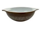 Pyrex Vintage Cinderella Bowl Woodland Brown Large Nesting/Mixing Bowl #444