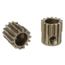 Image of CORALLY 48 DP PINION SHORT HARDENED STEEL 14 TEETH SHAFT DIA. 3.17mm C-71414