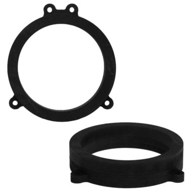 16,5cm MDF Tür Lautsprecher Einbau Adapter Ringe für Mercedes W203 CLK W463 C209