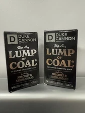 Duke Cannon Lump of Coal Soap Bar 10 oz. (Pack of 2)