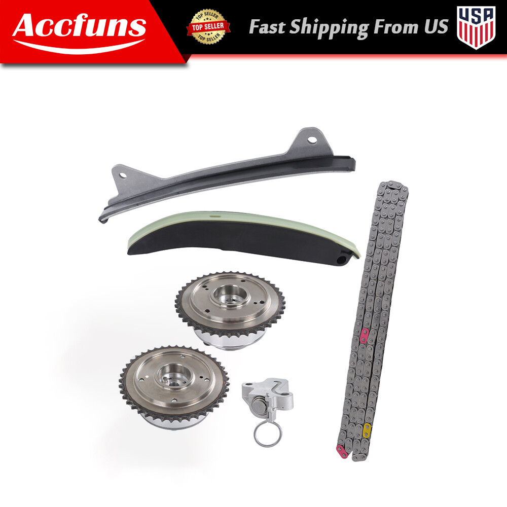 Engine Timing Chain Kit w/ VVT Gear For Hyundai Kia Elantra Sonata