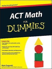 ACT Math For Dummies 9781118001547 by Zegarelli, Mark