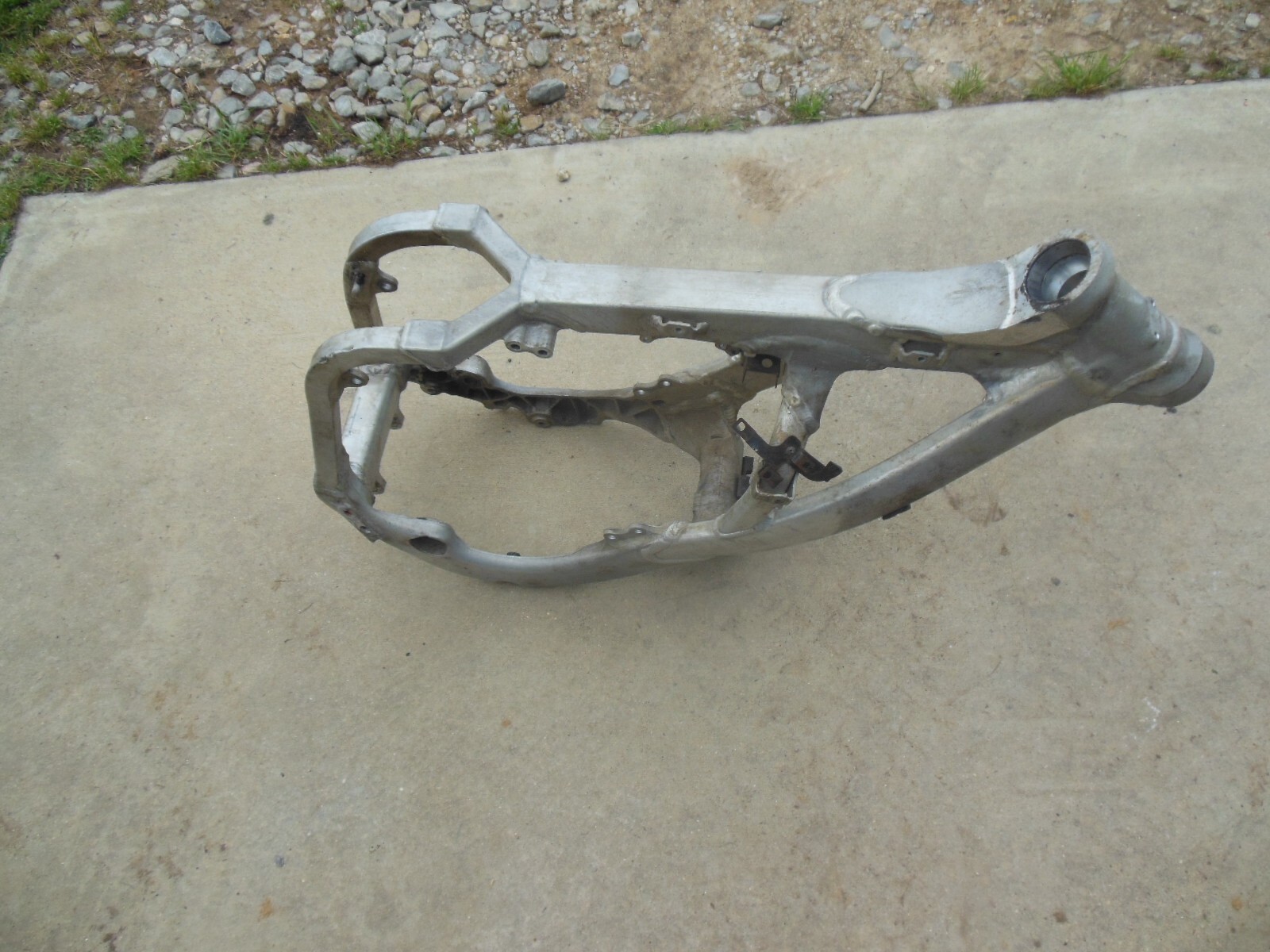 2011 KX450F Frame OEM Main Frame Chassis Kawasaki KX450 KX Silver 2011 ...