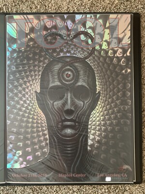 TOOL Poster STAPLES CENTER 10/21/19 Los Angeles RARE!!! Chet Zar