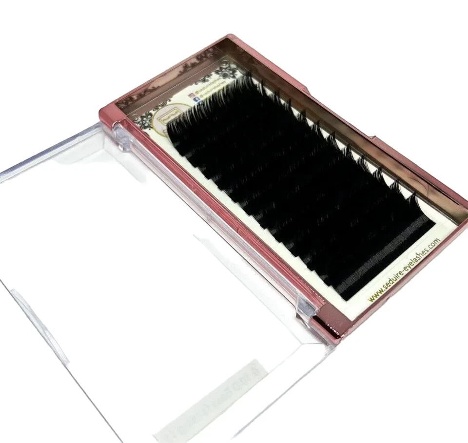 Russian Volume Eyelashes Easy Fan Lashes Self Fanning Extension Soft Mink