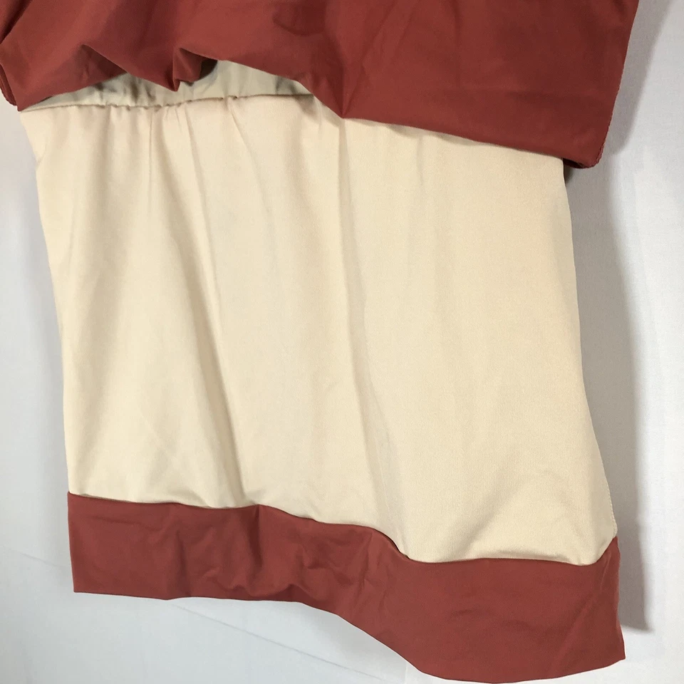 Traje de baño Duluth Trading camiseta sin mangas Tankini incorporado naranja para mujer 4 Foto 3 de 4