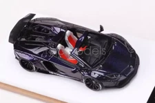 FW 1:64 Scale Purple Aventador LP700 Convertible LBWK Sport Diecast Resin Model