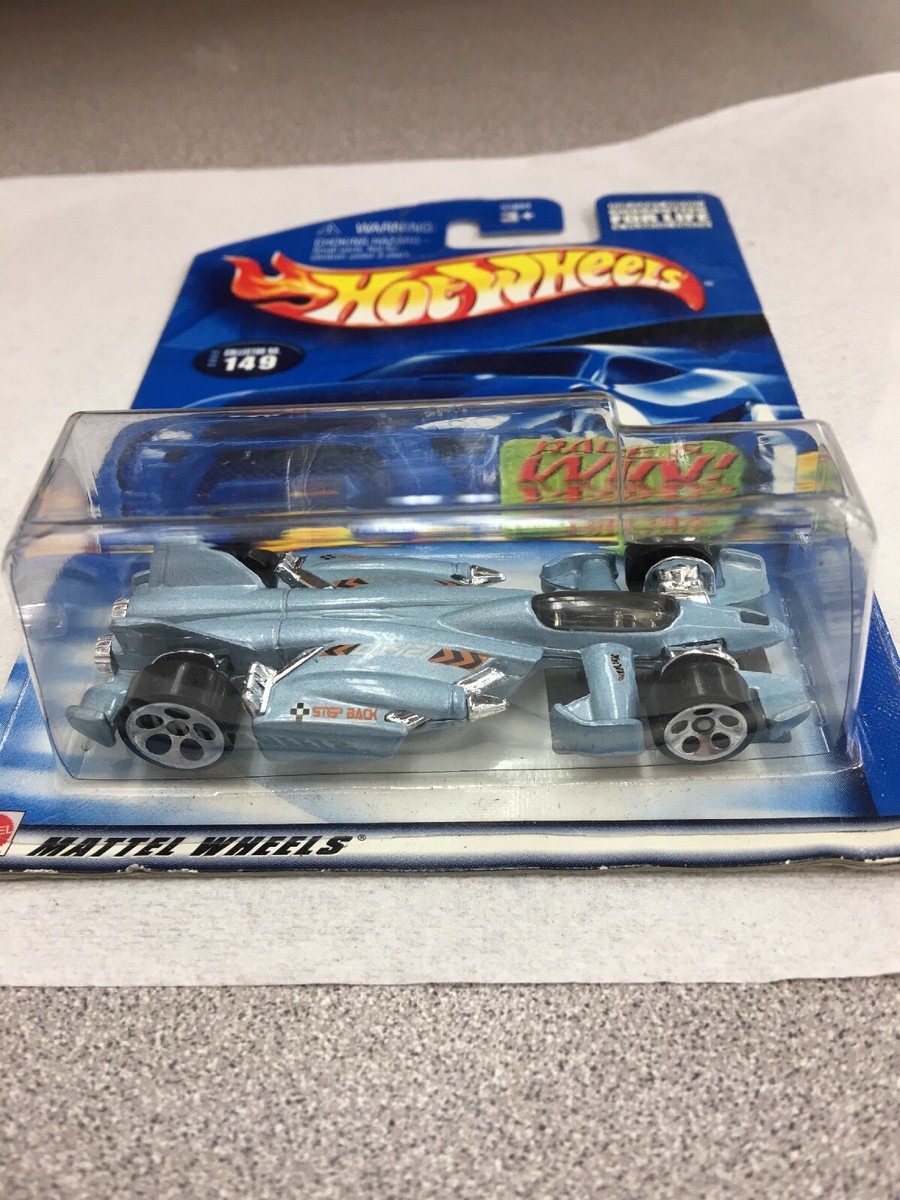 2002 Hot Wheels #149 Jet Threat 3.0 Error in packaging car