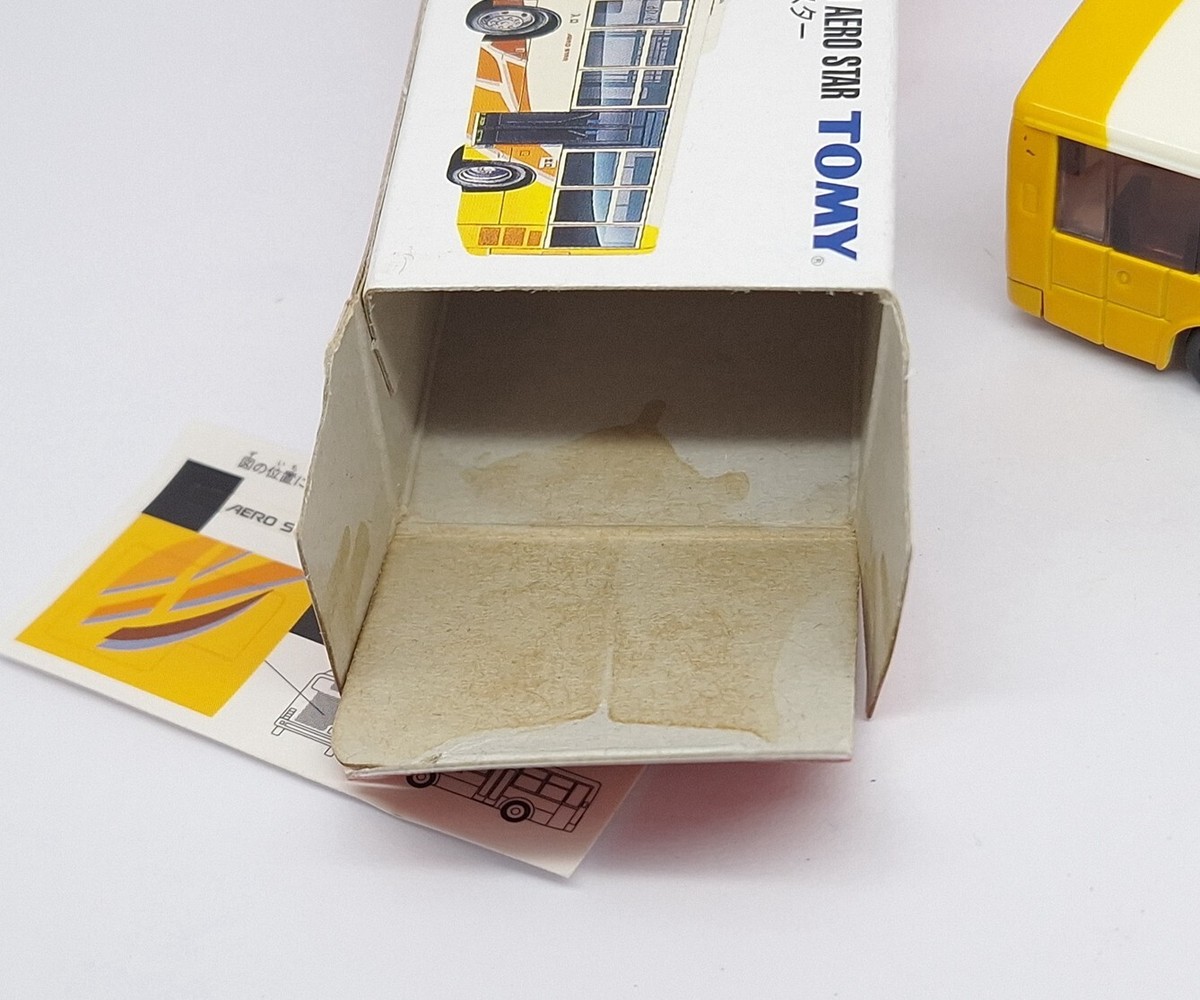 TOMICA 93 MITSUBISHI FUSO AERO STAR BUS 1/141 TOMY ( BOX OLD TOMICA 93 MITSUBISHI FUSO AERO STAR BUS 1/141 TOMY ( BOX OLD