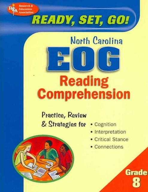 North Carolina EOG Test Preparation Ser North Carolina EOG Grade 8 Reading Comprehension By 