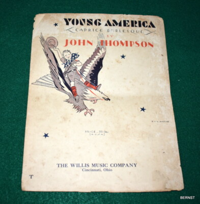VINTAGE BOY SCOUT -1931 BOY SCOUT SHEET MUSIC - YOUNG AMERICA