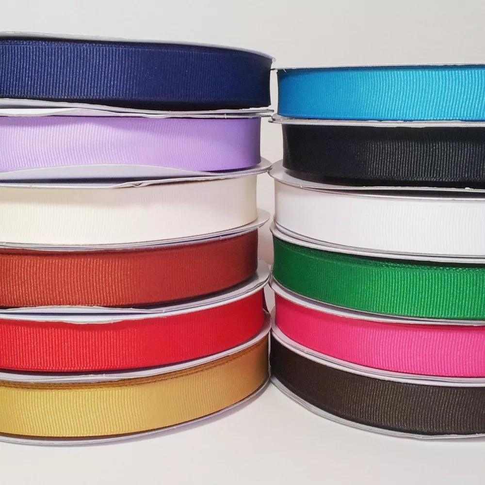 Creative Ideas Solid Satin Ribbon, 7/8 by 100 Yard, Fuchsia, Solid