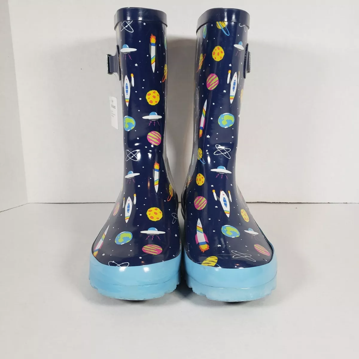 Kids Space Themed Rain Boots Size 3 NWT eBay