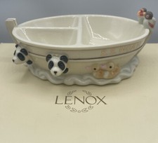 Lenox Collectible S.S. Noah, Noahs Ark Baby cup, Section Dish. Feeding Set
