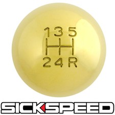 175e 24k Gold Manual Shift Knob Short Throw Shifter 5rdr Selector 12x1.25 K03
