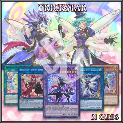 #ad #ad TRICKSTAR DECK 21 Band Sweet Guitar Crimson Heart Fusion Light Arena YuGiOh $3.00