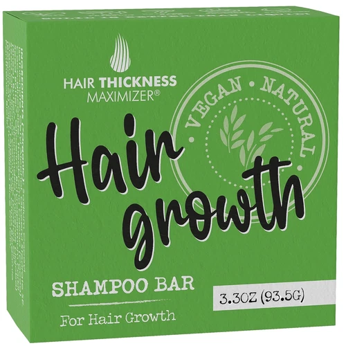 Hair Growth Shampoo Bar with Biotin. Eco-Friendly, No Harsh Chemicals, Color Saf