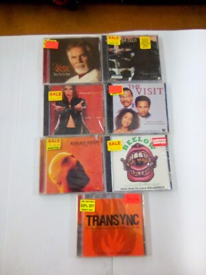 Lot Of Brand New (7) CD Lots Of Different Genres Styles 