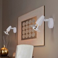 Wandlampe Wohnzimmerleuchte Wandleuchte Schlafzimmerlampe Spot Beweglich 2Er Set