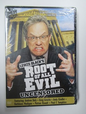 Sealed Lewis Black's Root of All Evil Uncensored (DVD 2008)