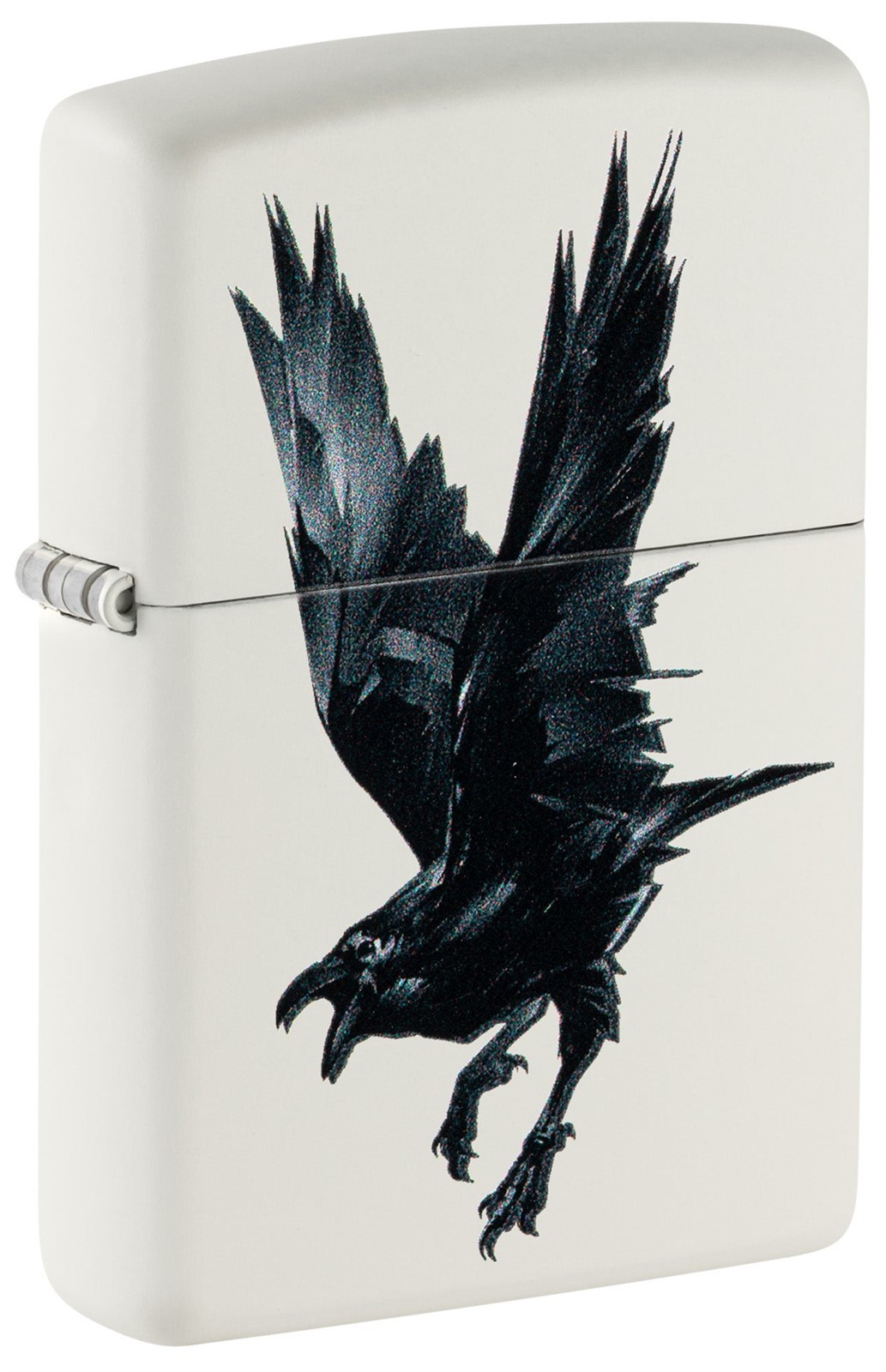 : Raven Bird - White Matte 46077
