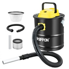 Ash Vacuum Cleaner, Pellet Stove Vacuum Cleaner with Blower Function, 800W Po...