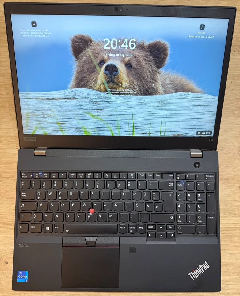 Lenovo ThinkPad T15 G2 · i7-1165G7 · 32GB · 1TB, Foto 1 von 5