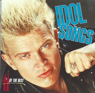 BILLY IDOL - 11 OF THE BEST - CD 1988 - DANCING WITH MYSELF,REBEL YELL,MONY MONY