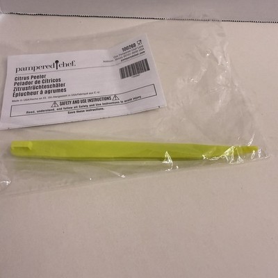 Pampered Chef Citrus Peeler #100269 New Sealed Orange Lemon Tool Kitchen