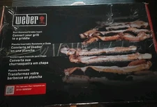 Weber 6789 Black Carbon Steel Full Size Griddle for Genesis 400 Series Gas