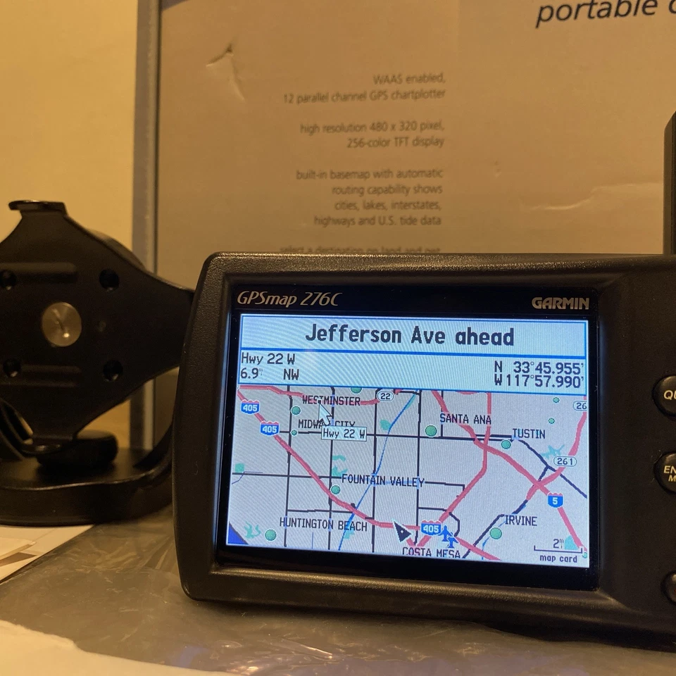 GARMIN GPSMAP 276C PORTABLE COLOR GPS CHARTPLOTTER - Image 4 of 4